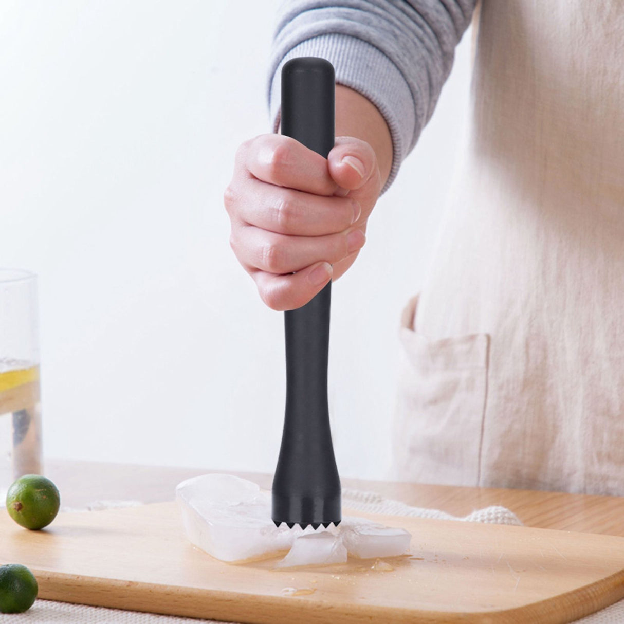 Ice Crushing Tool Cocktail Muddler Fruit Mixer DIY Mixing Drinks Tool for Bar Milk Tea Shop