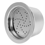 Coffee Capsule Reusable Refillable Coffee Filter Cup with Spoon Brush Fit for Kfee