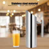 Water Kettle Stainless Steel Teapot Coffee Juice Pot Drinkware for Home Bar Restaurant1.5L - Extra Image