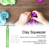 Clay Extruder Stainless Steel Rotating Squeezer Kit for Pottery Ceramic Sculpture Craft - Extra Image