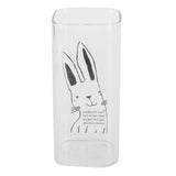400ml Printed Pattern Milk Glass Mugs Tea Coffee Breakfast Milk Glass Cup DrinkwareRabbit - Front View