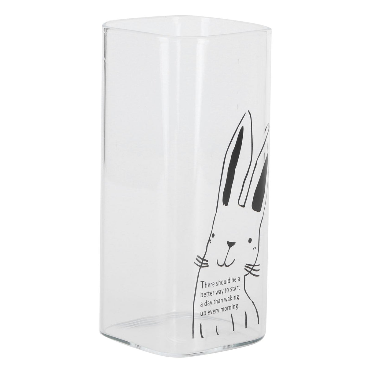 400ml Printed Pattern Milk Glass Mugs Tea Coffee Breakfast Milk Glass Cup DrinkwareRabbit