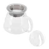 Glass Coffee Server Professional Glass Coffee Carafe Coffee Pot for Bar Kitchen Counter700ml