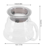 Glass Coffee Server Professional Glass Coffee Carafe Coffee Pot for Bar Kitchen Counter700ml - Extra Image