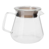 Glass Pour Over Coffee Maker Coffee Pot Kettle for Home Office Cafe Shop Supplies300ml