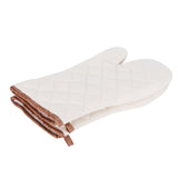 1Pair Heat Resistant Gloves Microwave Oven Mitts Cooking Tools for Home Restaurant - 45-Degree Angle