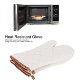 1Pair Heat Resistant Gloves Microwave Oven Mitts Cooking Tools for Home Restaurant - Extra Image