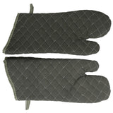 Baking Gloves Green Cotton Thick Heat Resistant Gloves for Electric Oven Kitchen Accessory