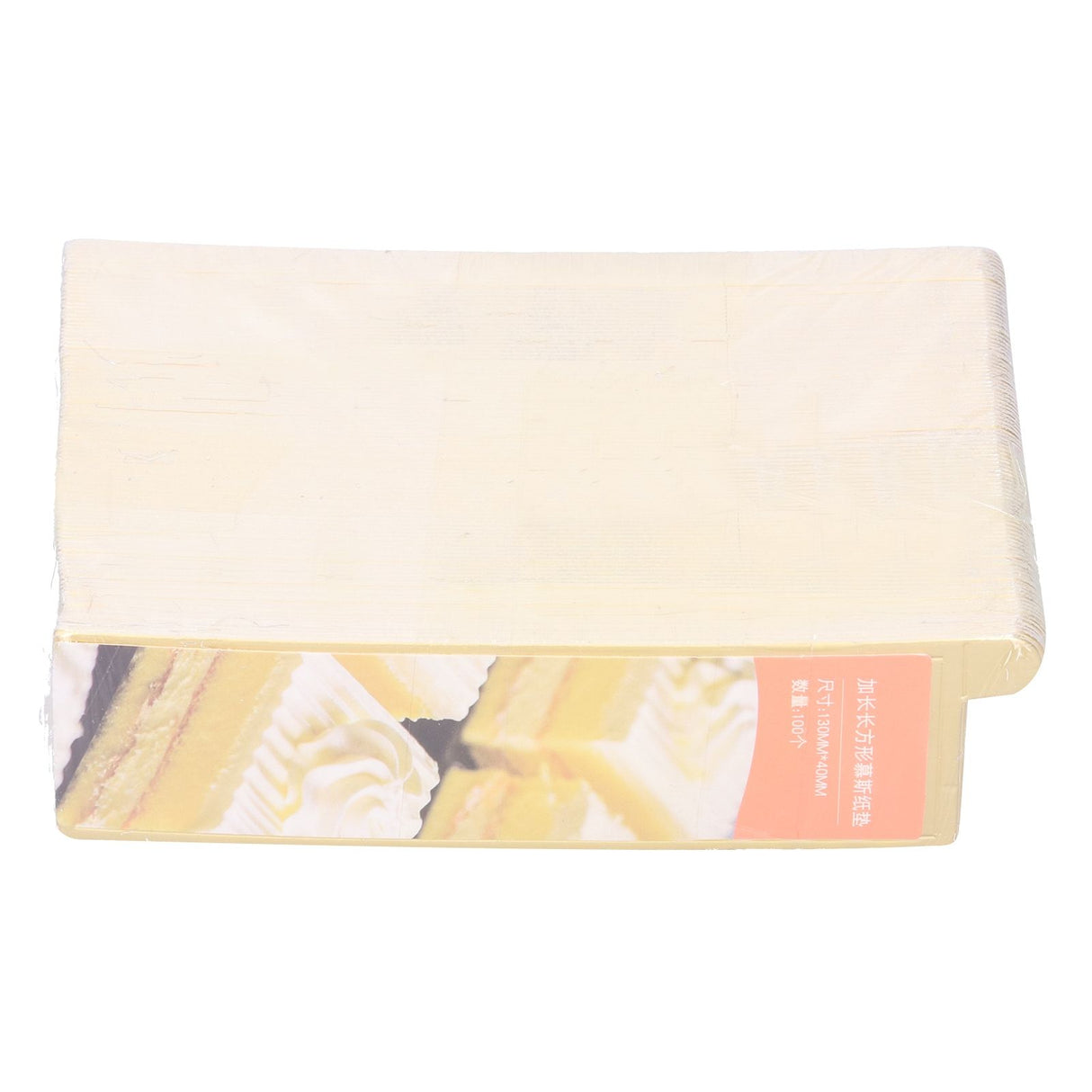 100PCS Rectangle Mousse Cake Boards Cupcake Base Dessert Display Tray Cardboard Decoration Tools