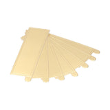100PCS Rectangle Mousse Cake Boards Cupcake Base Dessert Display Tray Cardboard Decoration Tools