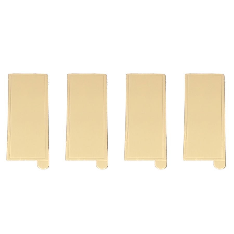 100PCS Rectangle Mousse Cake Boards Cupcake Base Dessert Display Tray Cardboard Decoration Tools