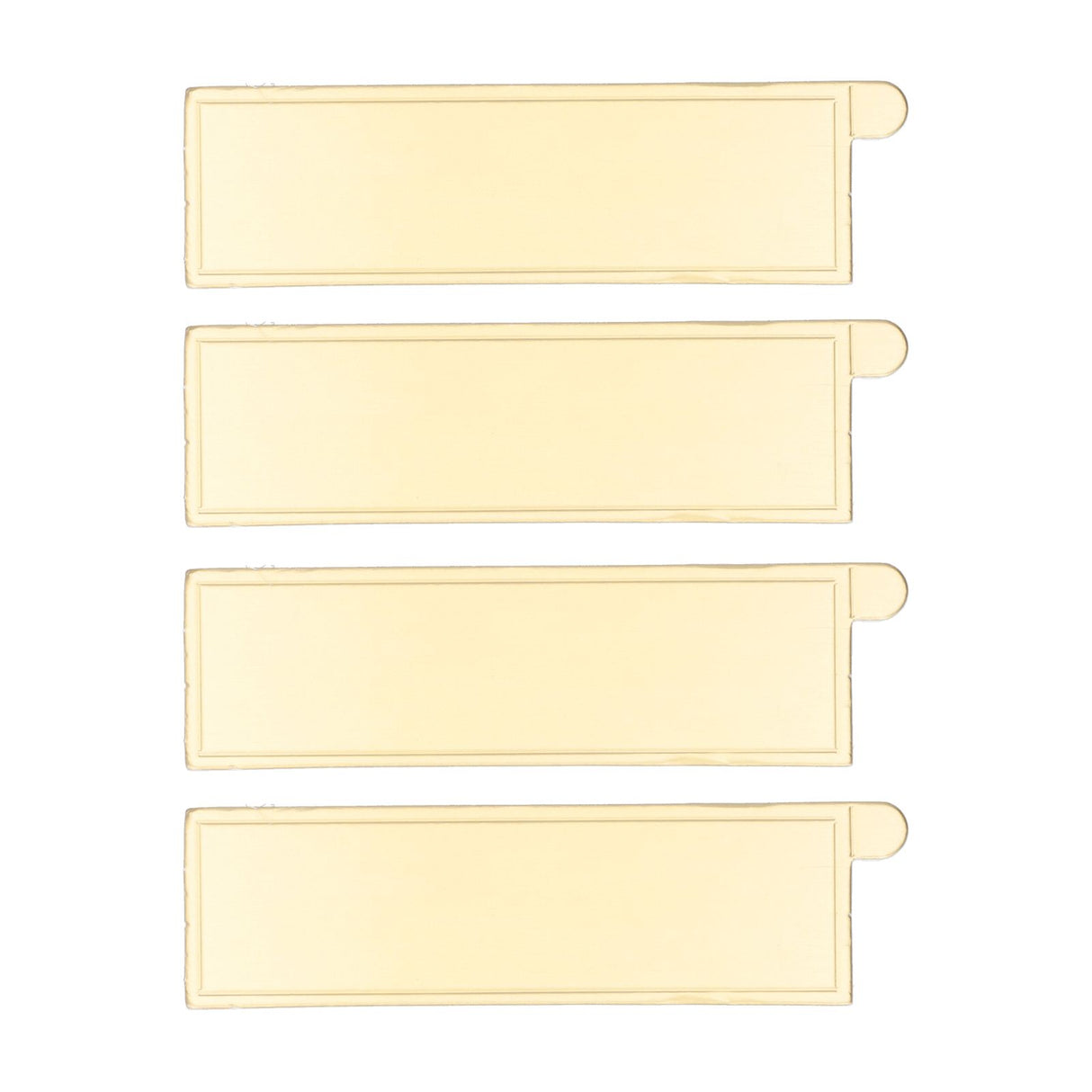 100PCS Rectangle Mousse Cake Boards Cupcake Base Dessert Display Tray Cardboard Decoration Tools