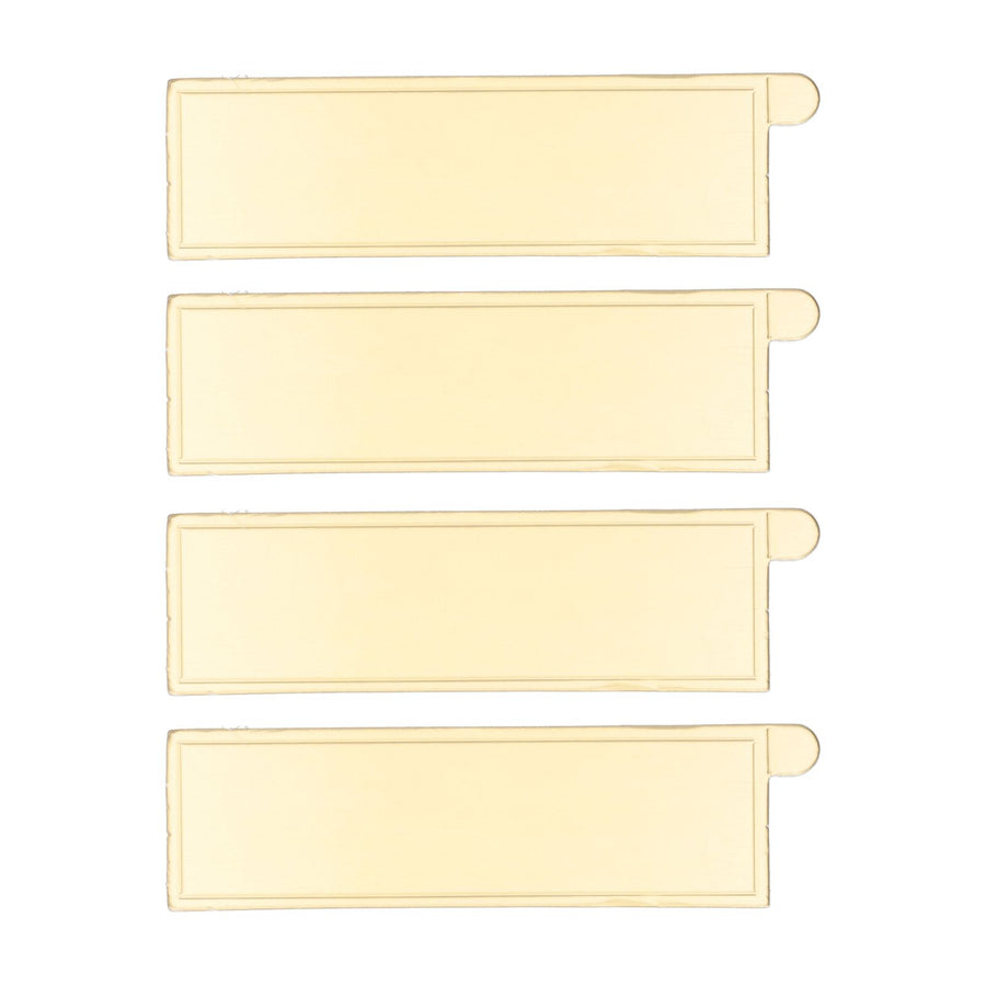 100PCS Rectangle Mousse Cake Boards Cupcake Base Dessert Display Tray Cardboard Decoration Tools