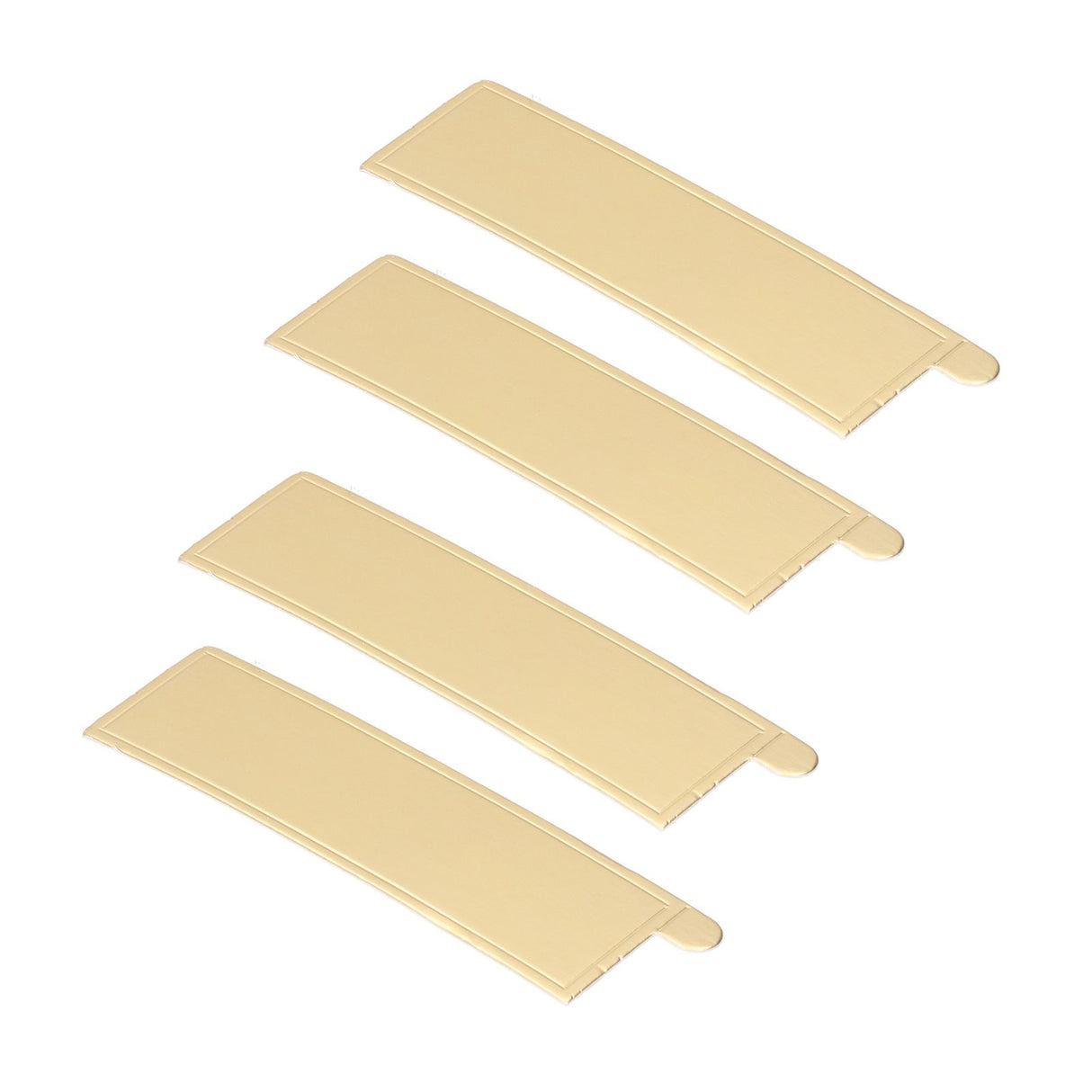 100PCS Rectangle Mousse Cake Boards Cupcake Base Dessert Display Tray Cardboard Decoration Tools