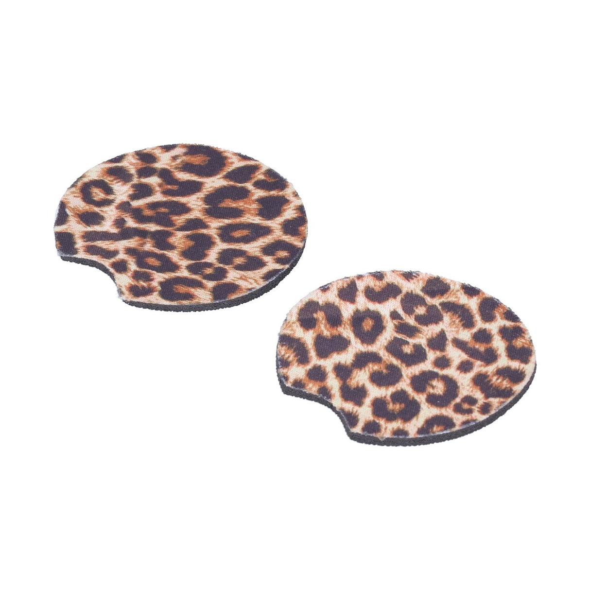 2Pcs Teacup Mat Waterproof Non Slip Car Coaster Neoprene Printed Cup Pad Protector