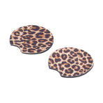 2Pcs Teacup Mat Waterproof Non Slip Car Coaster Neoprene Printed Cup Pad Protector