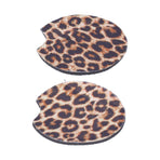 2Pcs Teacup Mat Waterproof Non Slip Car Coaster Neoprene Printed Cup Pad Protector