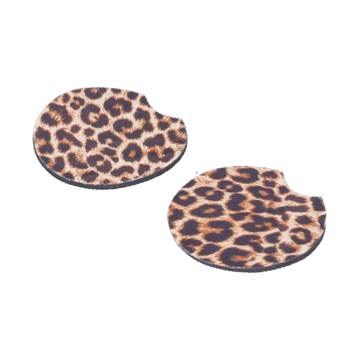 2Pcs Teacup Mat Waterproof Non Slip Car Coaster Neoprene Printed Cup Pad Protector