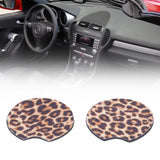 2Pcs Teacup Mat Waterproof Non Slip Car Coaster Neoprene Printed Cup Pad Protector - Extra Image