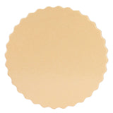 10PCS Double Sided Pattern Round Cake Boards Reusable Cake Trays for Wedding Birthday Party(6in )
