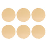 10PCS Double Sided Pattern Round Cake Boards Reusable Cake Trays for Wedding Birthday Party(12 pouces )