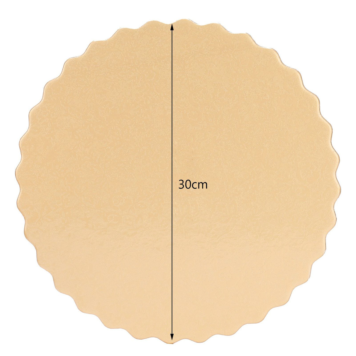 10PCS Double Sided Pattern Round Cake Boards Reusable Cake Trays for Wedding Birthday Party(12 pouces )