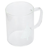 350ml Transparent Milk Cup Coffee Mug Tea Glass Drinkware with Handle for Kitchen SuppliesPine - Top-Down View