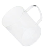 350ml Transparent Milk Cup Coffee Mug Tea Glass Drinkware with Handle for Kitchen SuppliesPine - Rear View
