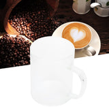 350ml Transparent Milk Cup Coffee Mug Tea Glass Drinkware with Handle for Kitchen SuppliesPine - Extra Image