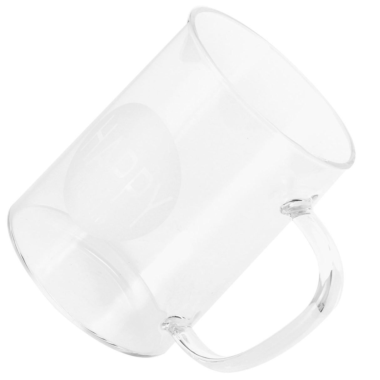 350ml Coffee Cup Transparent High Borosilicate Glass Mug with Handle for Milk Tea Beverage
