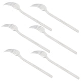 12Pcs 316 Stainless Steel Fork Dinner Fork Set Supplies for Kitchen Dining Room Daily Use - Side View