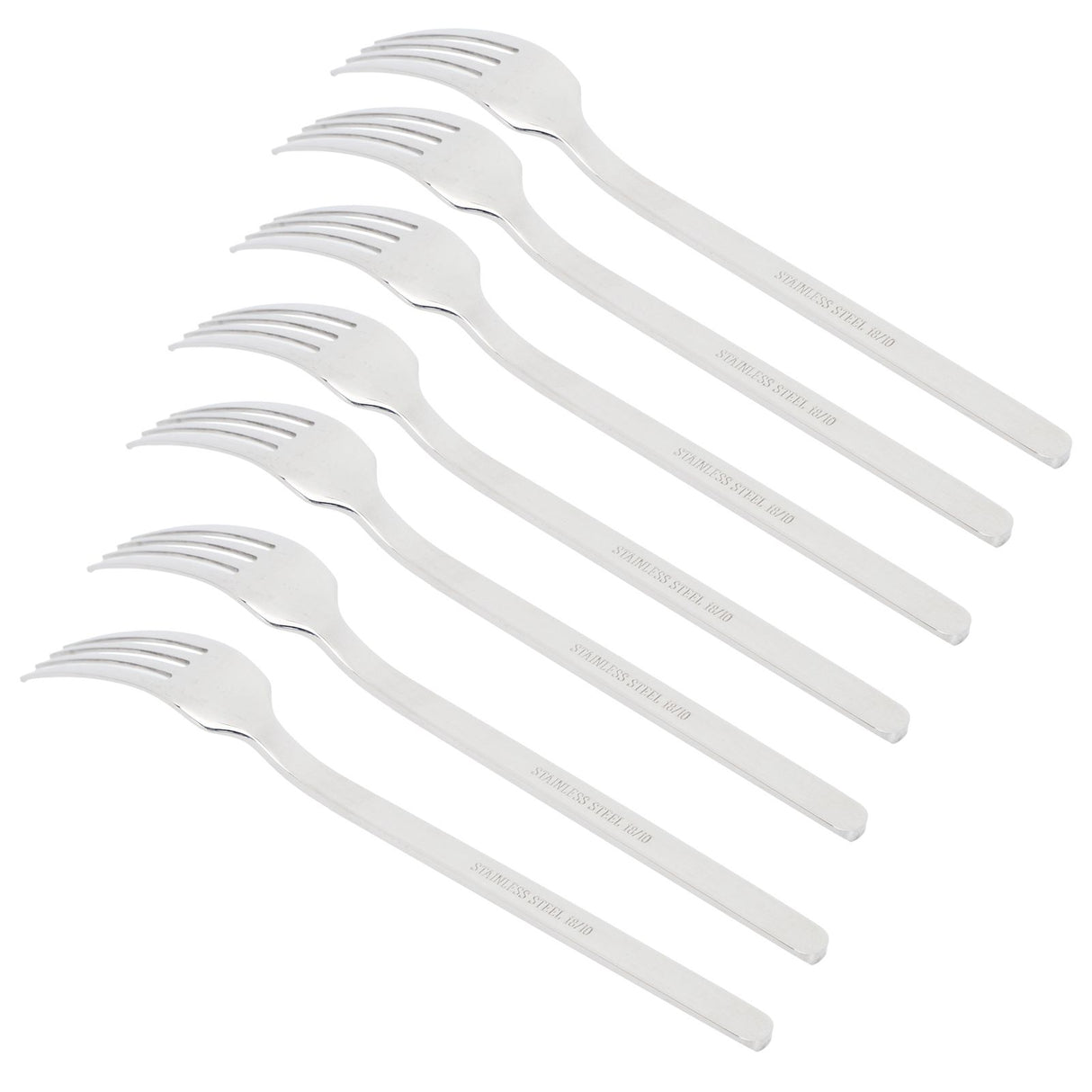 12Pcs 316 Stainless Steel Fork Dinner Fork Set Supplies for Kitchen Dining Room Daily Use