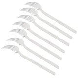 12Pcs 316 Stainless Steel Fork Dinner Fork Set Supplies for Kitchen Dining Room Daily Use - 45-Degree Angle