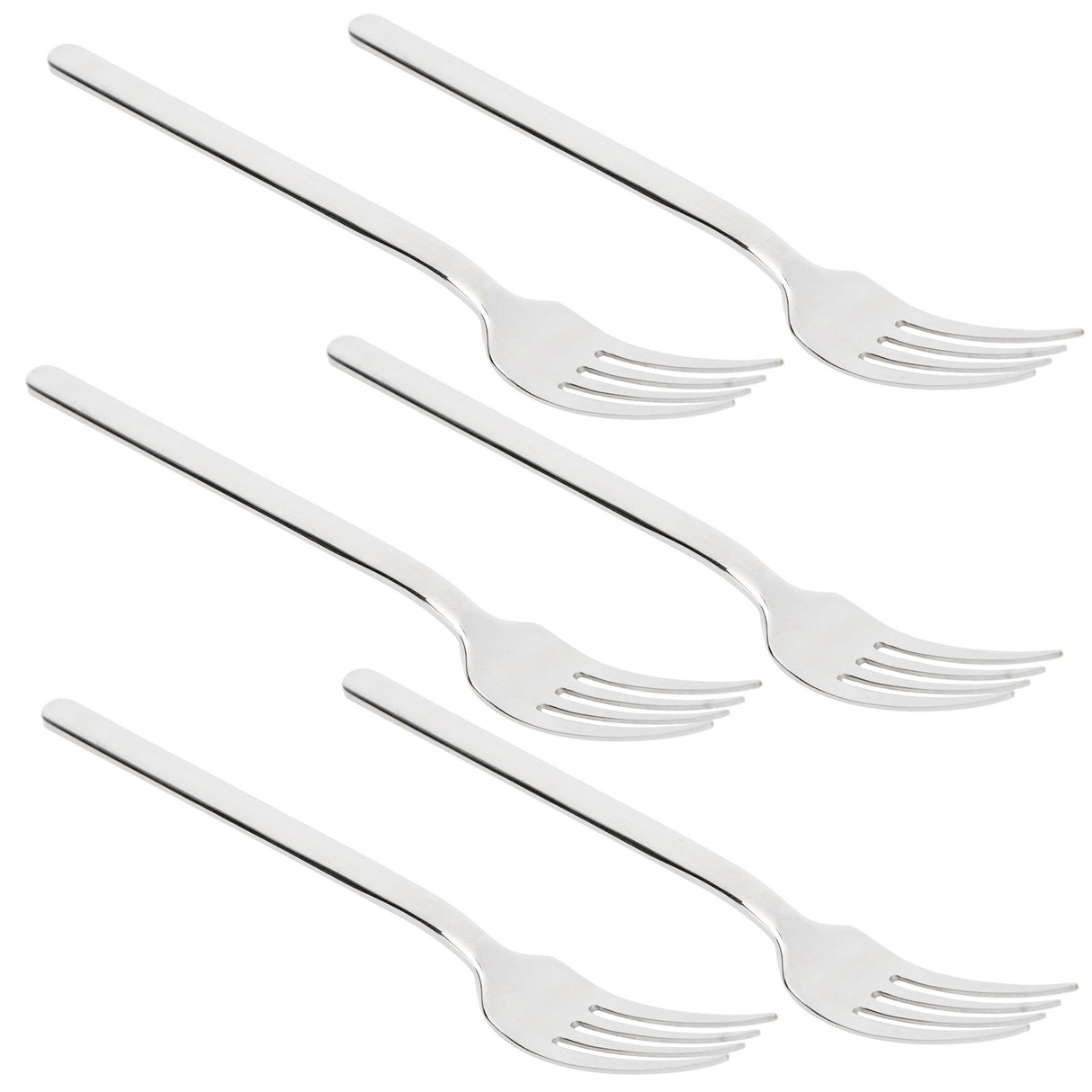 12Pcs 316 Stainless Steel Fork Dinner Fork Set Supplies for Kitchen Dining Room Daily Use
