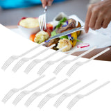 12Pcs 316 Stainless Steel Fork Dinner Fork Set Supplies for Kitchen Dining Room Daily Use - Extra Image