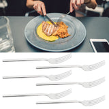12Pcs 316 Stainless Steel Fork Dinner Fork Set Supplies for Kitchen Dining Room Daily Use - Extra Image