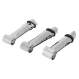3pcs Stainless Steel Cake Crimper Cake Making Decorating Clamp Mould DIY Baking Tools - Close-Up Angle