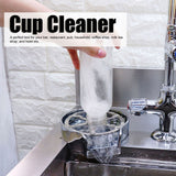 Stainless Stee High Pressure Glass Rinser Automatic Cup Rinser Washer for Bar Kitchen Sinks