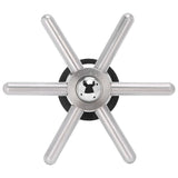 Automatic Cup Washer Machine Stainless Steel Bar Glass Rinser for Hotel Bar Coffee Shop - Top-Down View