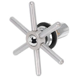 Automatic Cup Washer Machine Stainless Steel Bar Glass Rinser for Hotel Bar Coffee Shop - Close-Up Angle