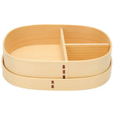 Lunch Box Portable Japanese Style Single Layer Wooden Food Sushi Container Tablewares - 45-Degree Angle