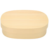 Lunch Box Portable Japanese Style Single Layer Wooden Food Sushi Container Tablewares