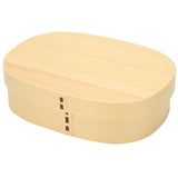 Lunch Box Portable Japanese Style Single Layer Wooden Food Sushi Container Tablewares - Extra Image