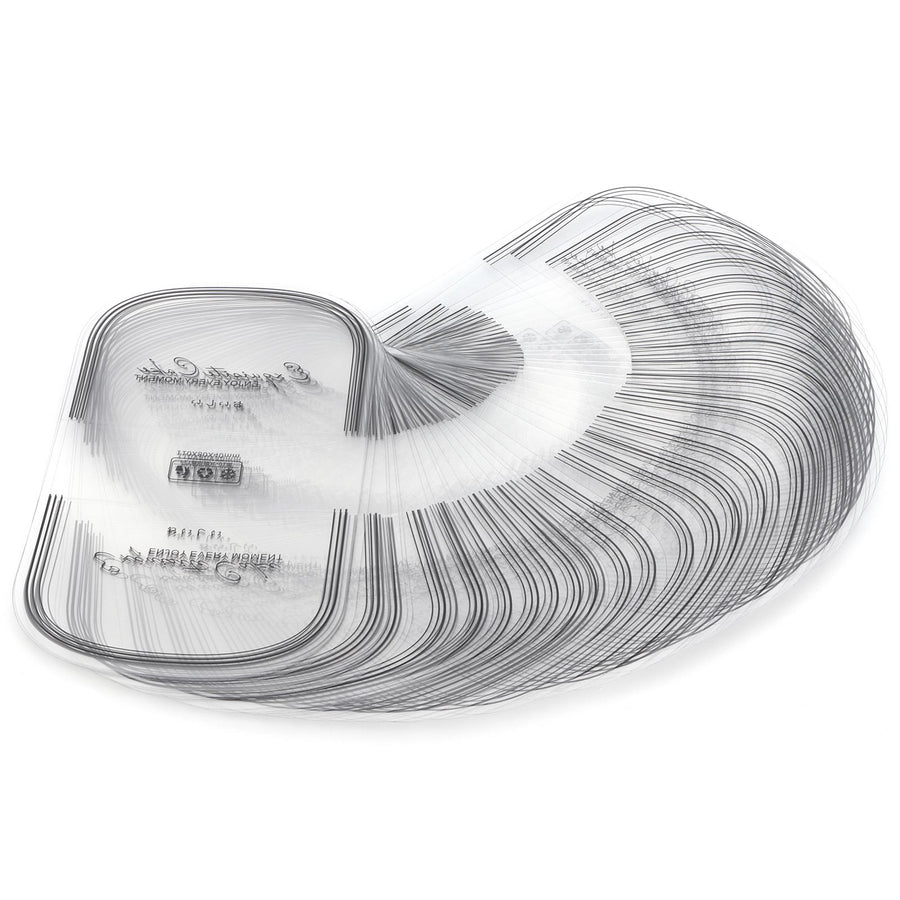 100Pcs Cake Edge Wrap Semicircle Transparent Cake Mousse Baking Collar Accessory