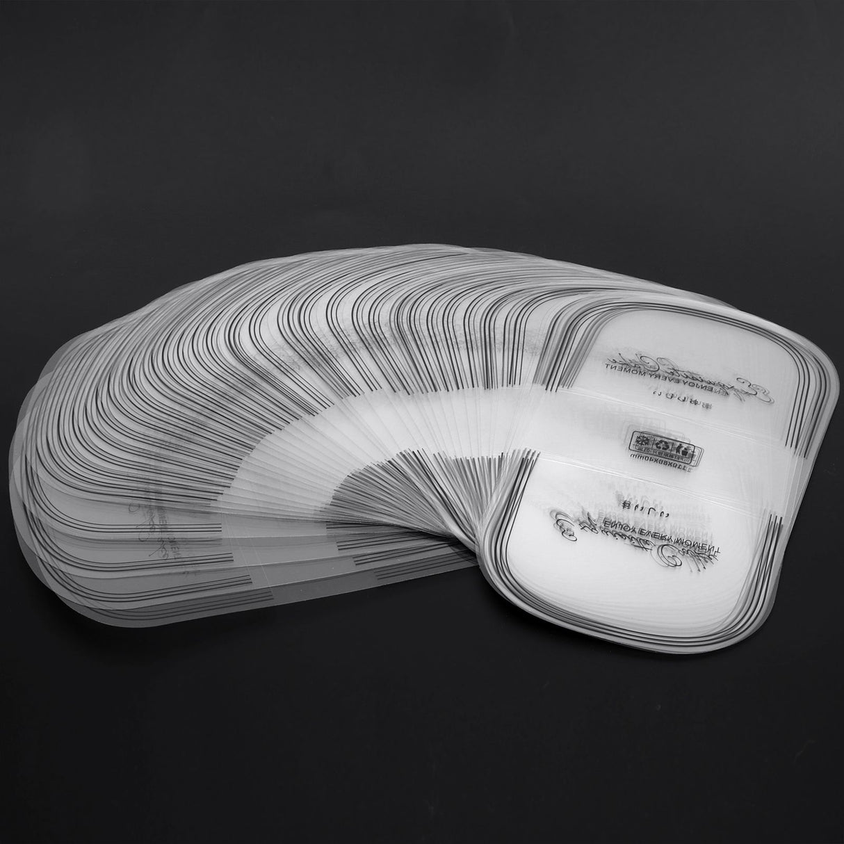 100Pcs Cake Edge Wrap Semicircle Transparent Cake Mousse Baking Collar Accessory