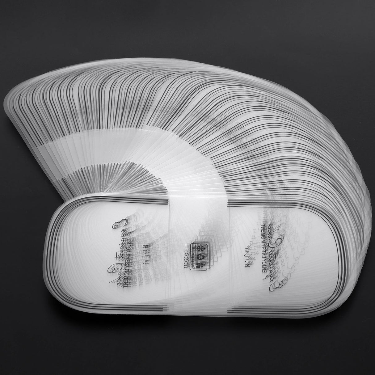 100Pcs Cake Edge Wrap Semicircle Transparent Cake Mousse Baking Collar Accessory