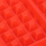 DIY Waffle Mold Reusable Silicone Muffin Cake Mould Baking Utensil Kitchen Accessory4‑Grid Rectangular