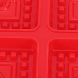 DIY Waffle Mold Reusable Silicone Muffin Cake Mould Baking Utensil Kitchen Accessory(4Grid HeartShape ) - Extra Image