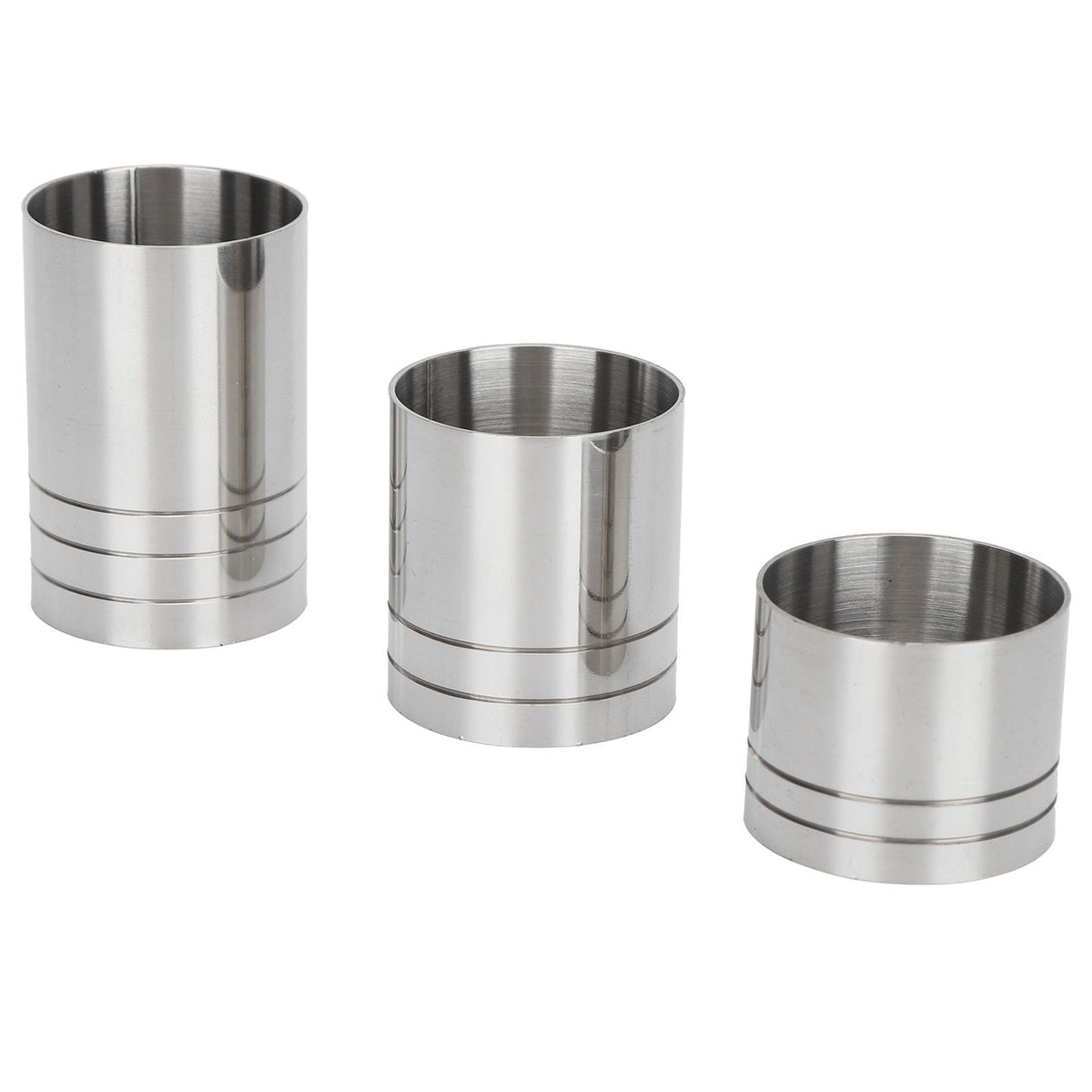 Cocktail Jigger Bar Drink Measuring Cup Ounce Cup Set Bartender Tool (25ml 35ml 50ml)