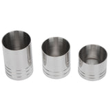 Cocktail Jigger Bar Drink Measuring Cup Ounce Cup Set Bartender Tool (25ml 35ml 50ml) - 45-Degree Angle